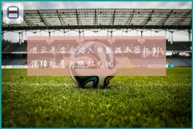 开云平台全站入口数据加密机制，保障账号与隐私无忧